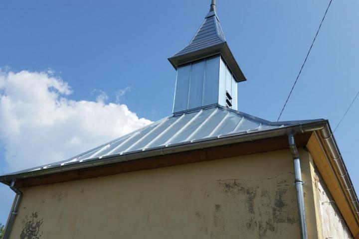 Réfection d'une toiture de chapelle